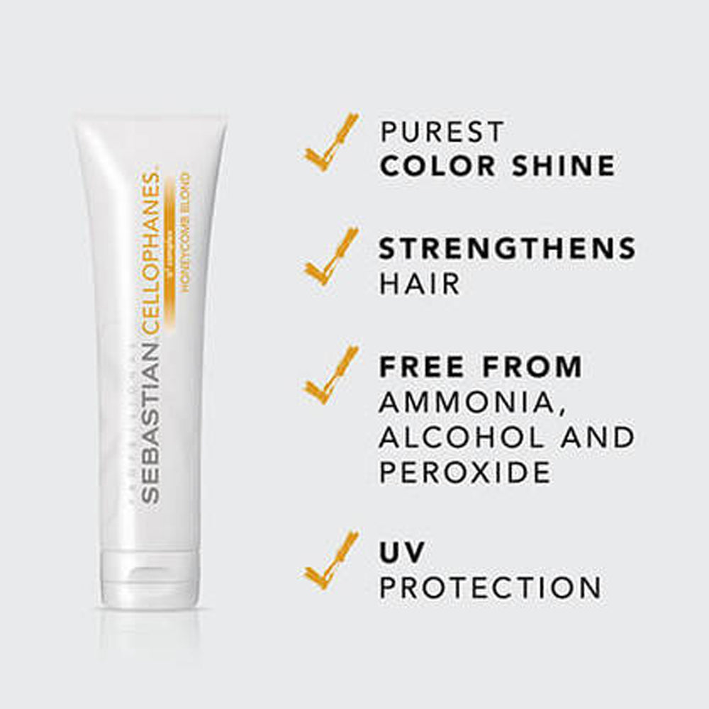 Cellophanes Hair Color Gloss Honeycomb Blonde